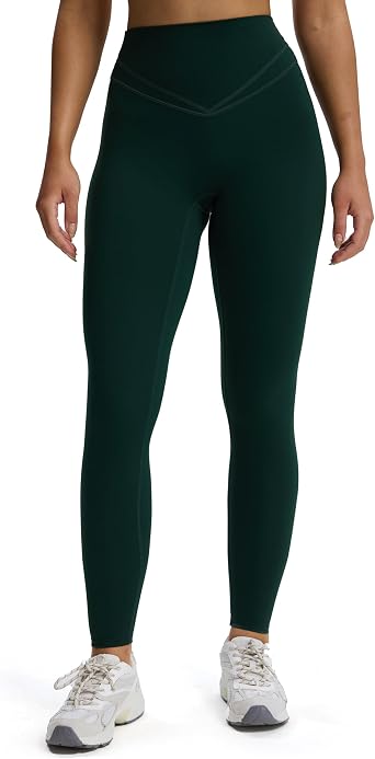'Aoxjox High Waisted Workout Siren Leggings for Women Hidden Scrunch Butt Lifting Tummy Control Yoga Pants 26'''