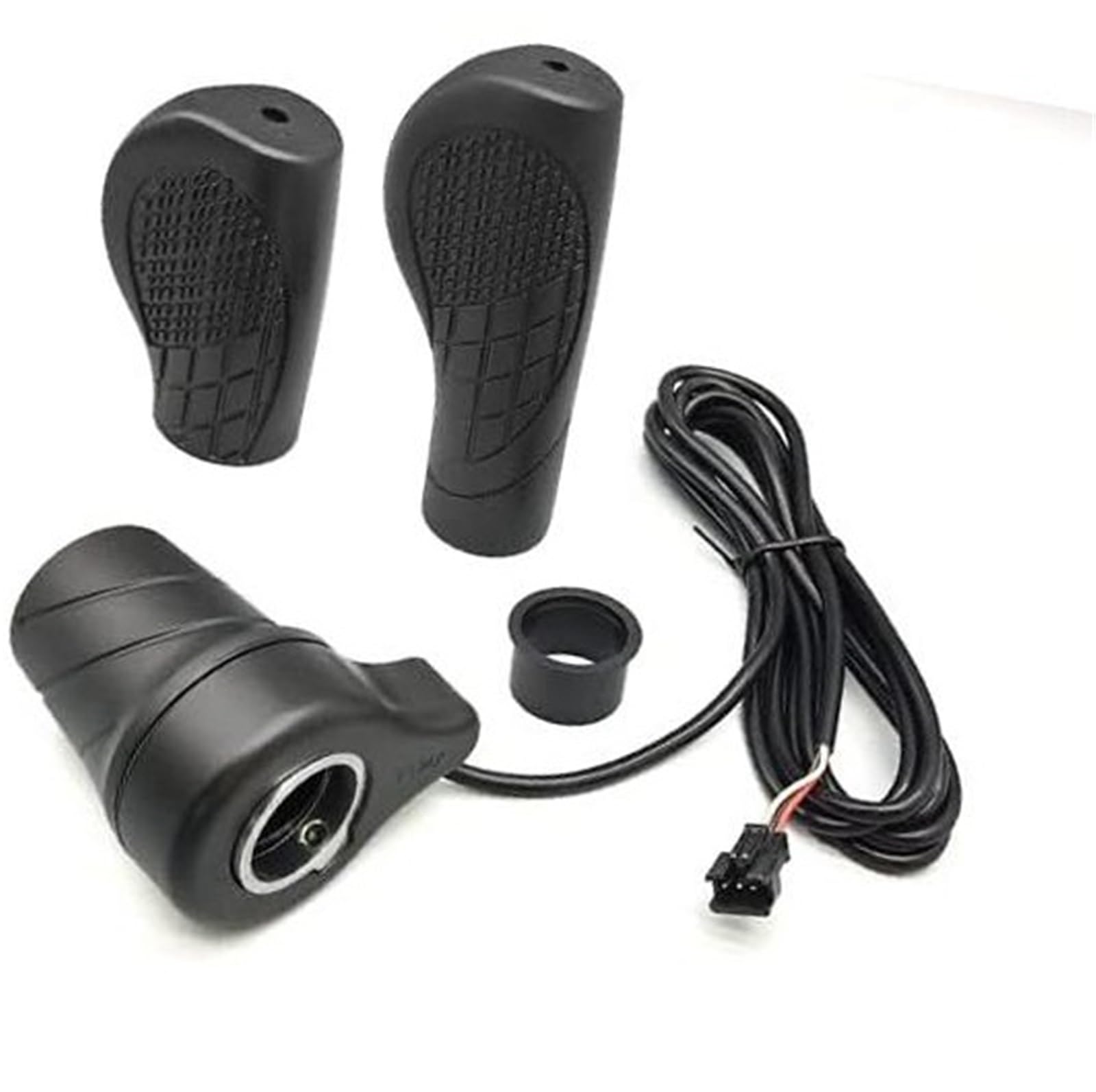 Acceleratore a mezza torsione for bici elettrica Acceleratore di velocità for bici elettrica 24V 36V 48V 60V 72V ImpermeabileSM Parte for bici elettrica, for scooter elettrico pieghevole Contr
