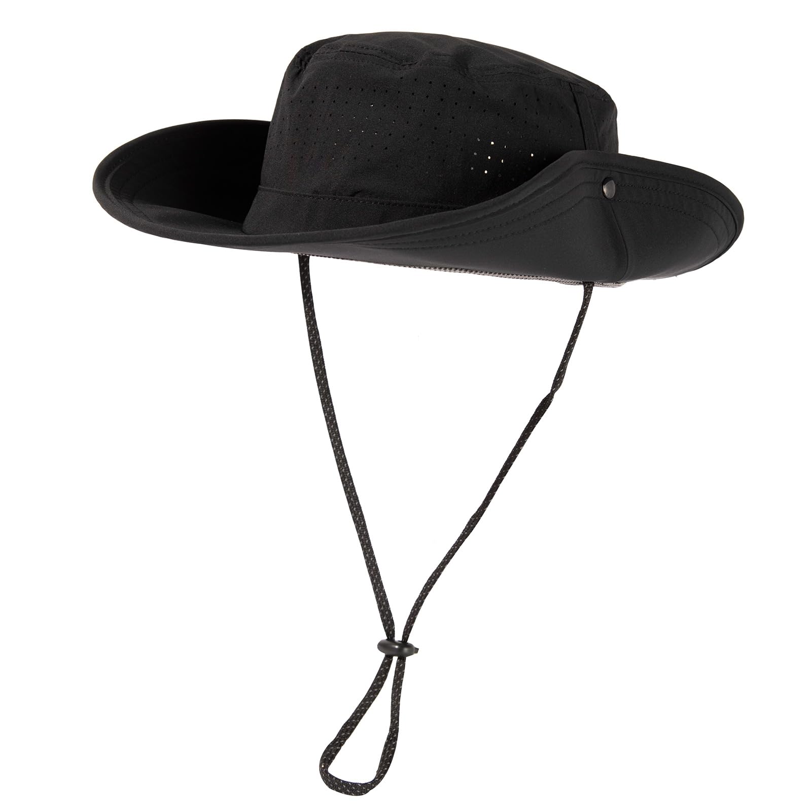 TOP-EX Cappello da sole da uomo, protezione UV, a tesa larga, pieghevole, estivo, per escursionismo, pesca