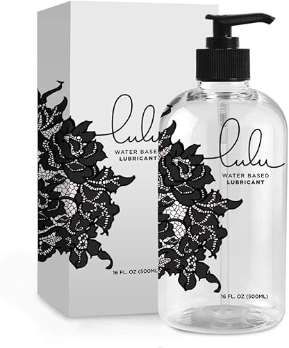 Miniatura 7 de Lulu Aceite de masaje de flor de naranja con jojoba y aceites esenciales, 16 onzas y lubricante personal. Lulu Lube Natural a base de agua, 16 onzas