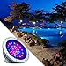 Britelumen Color Changing LED Pool Lights for Inground Pool,IP65 Waterproof,120V 40W Replace for Pentair and Hayward Underwater Pool Light Bulb,(120V-RGB+White)