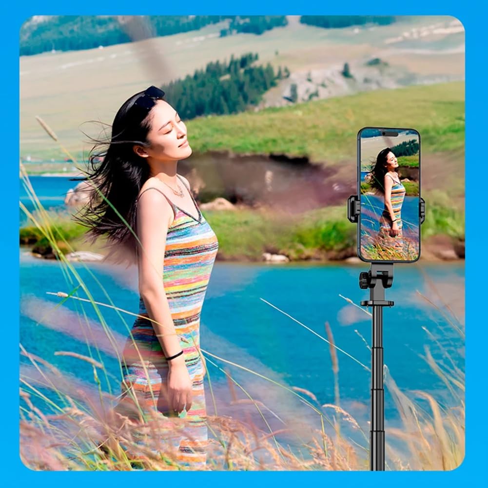 Screen Mobile Mini Selfie Vlog Monitora la Fotocamera Posteriore dello Smartphone con Proiezione Versione Fotografia Remota