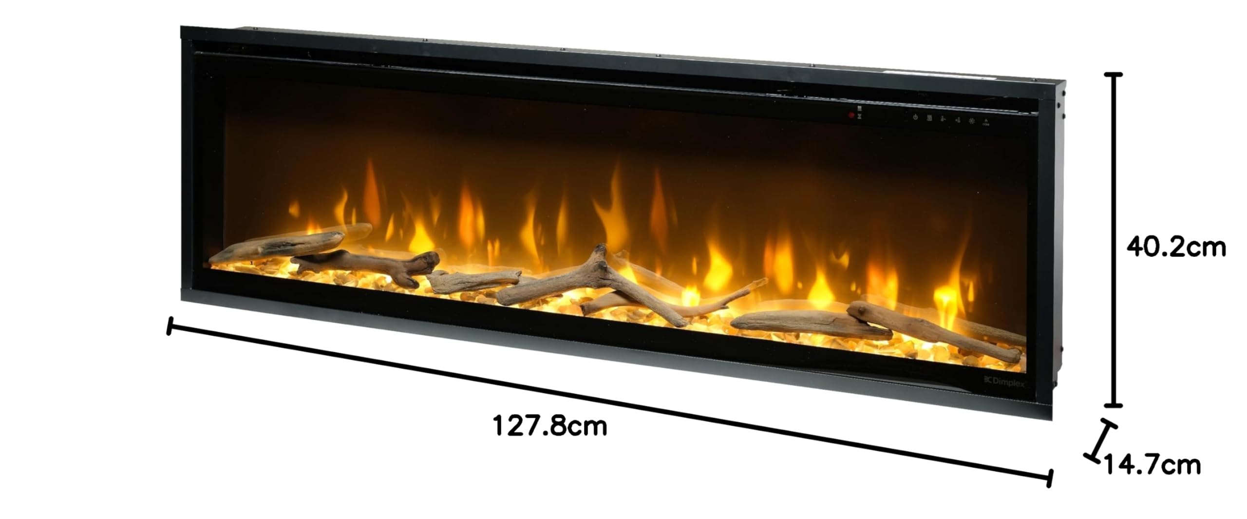 Chimenea Eléctrica de Pared Dimplex Ignite Evolve Optiflame (131 cm (EVO1200))