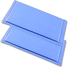 Anti-Frost Freezer Mat - No Frost Ice Prevention Liner Pads, Reusable Freezer Shelf Mats Kitchen Accessory Helps Prevent Ice Build-Up and Improve Airflow for Refrigerator, Fits Most fridges (4)