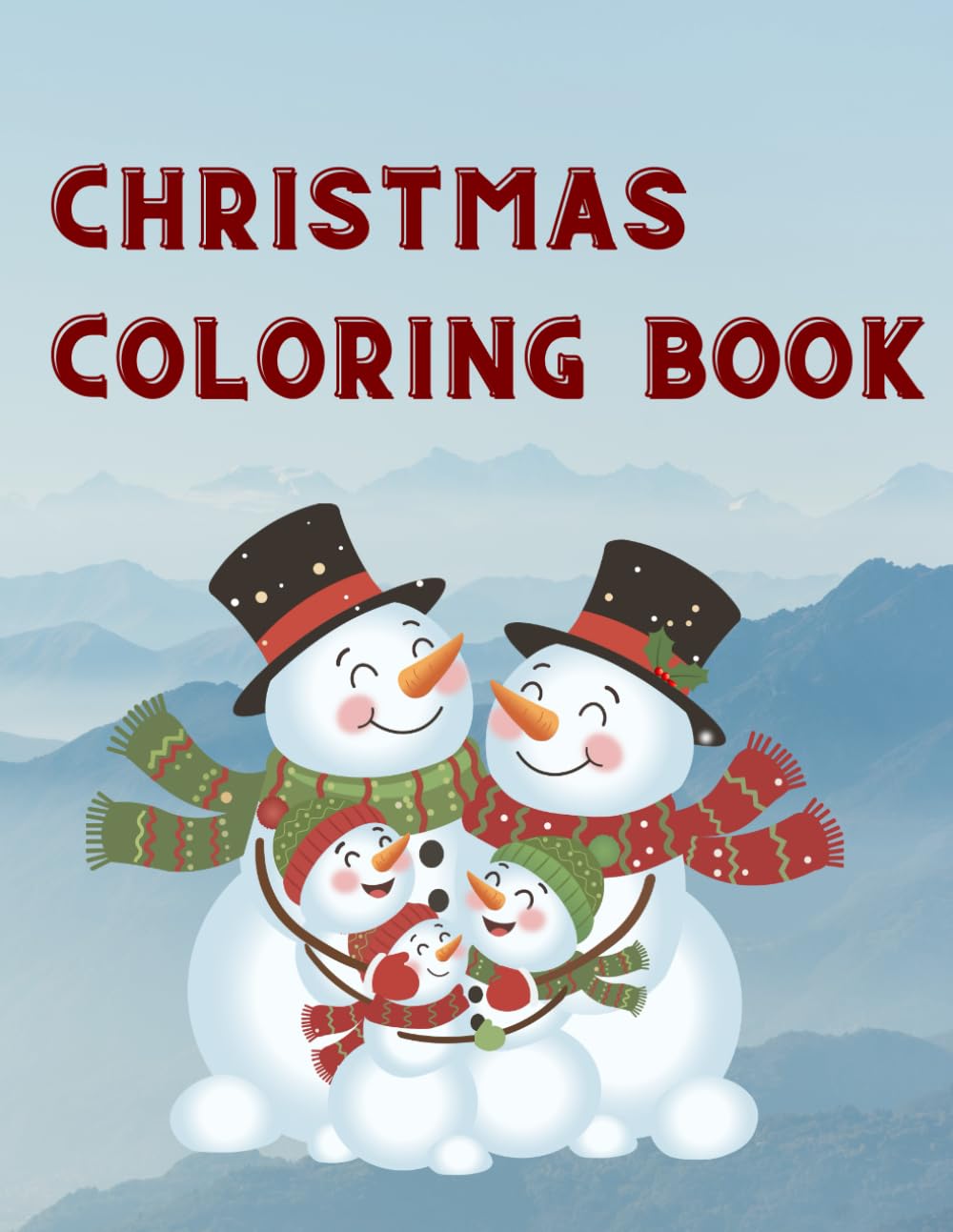 Christmas Coloring Book: A Fun and Easy Coloring Book for Kids Ages 4-7