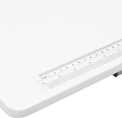 Miniatura 4 de Rollaway II - Mesa de coser plegable y compacta, color plateado y blanco