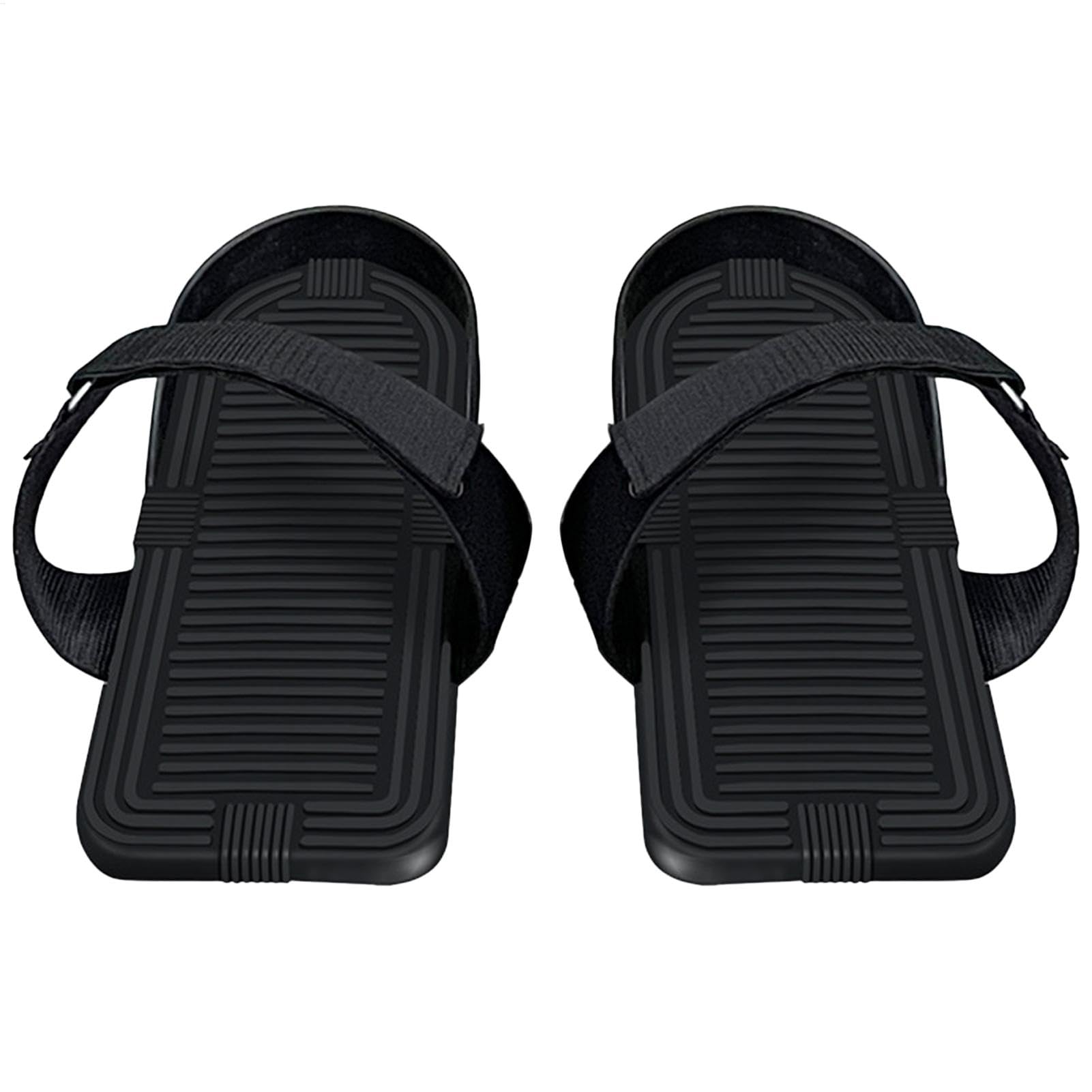 Rowing Machine Pedals, Elliptical Foot Footrests, Adjustable Replacement Parts, Practical Leg Training Steppers, (0.55 Inches), Ideal for Fitness Machines