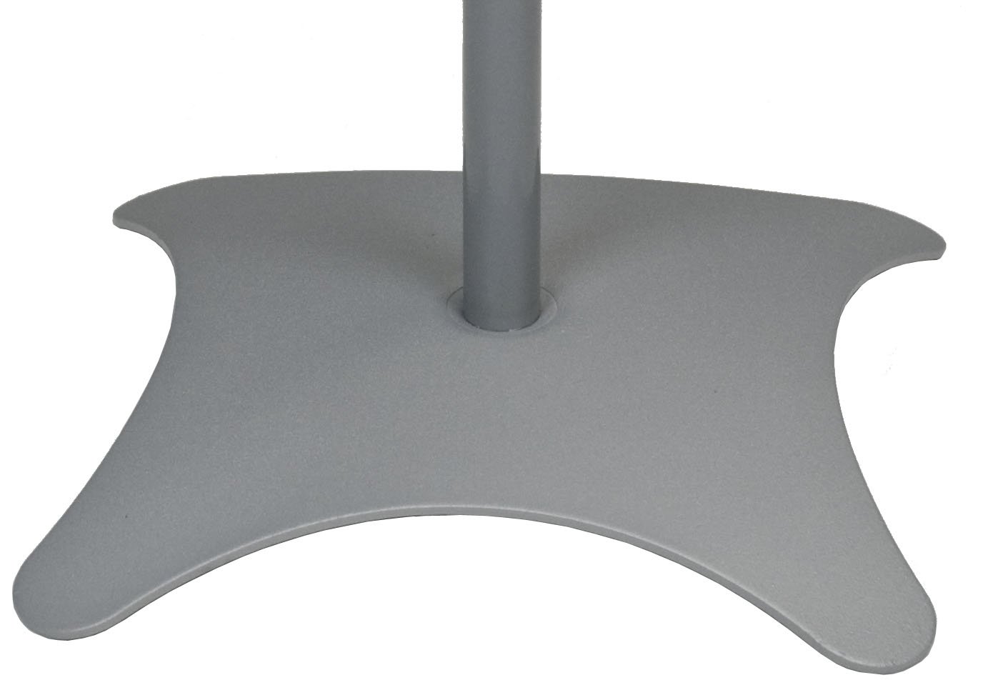HALTERUNGSPROFI 2 supporti per altoparlanti universali per satelliti Surround Box S01 argento