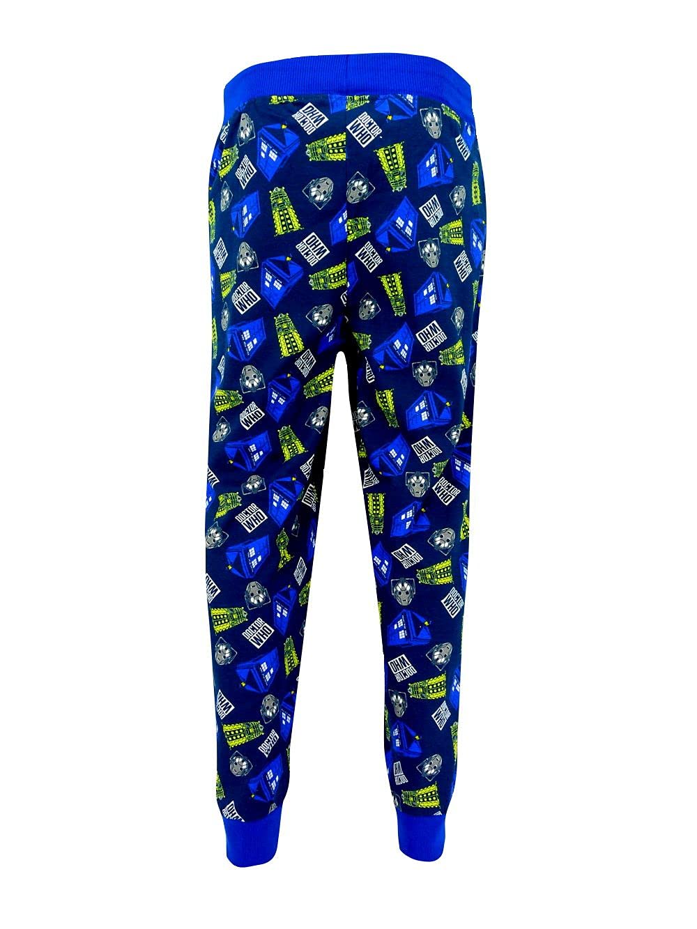 Mens Official Doctor Who Loungepants | Mens Loungewear All Over Print Pyjama Bottoms