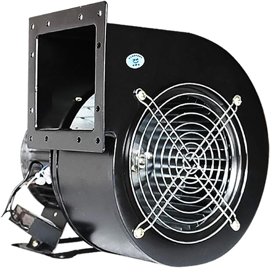 YiYi Blowers Soplador centrífugo Industrial silencioso/Ventilador Comercial, para ventilación por conductos, extracción de Humo, 220V, 85W-500W, Negro
