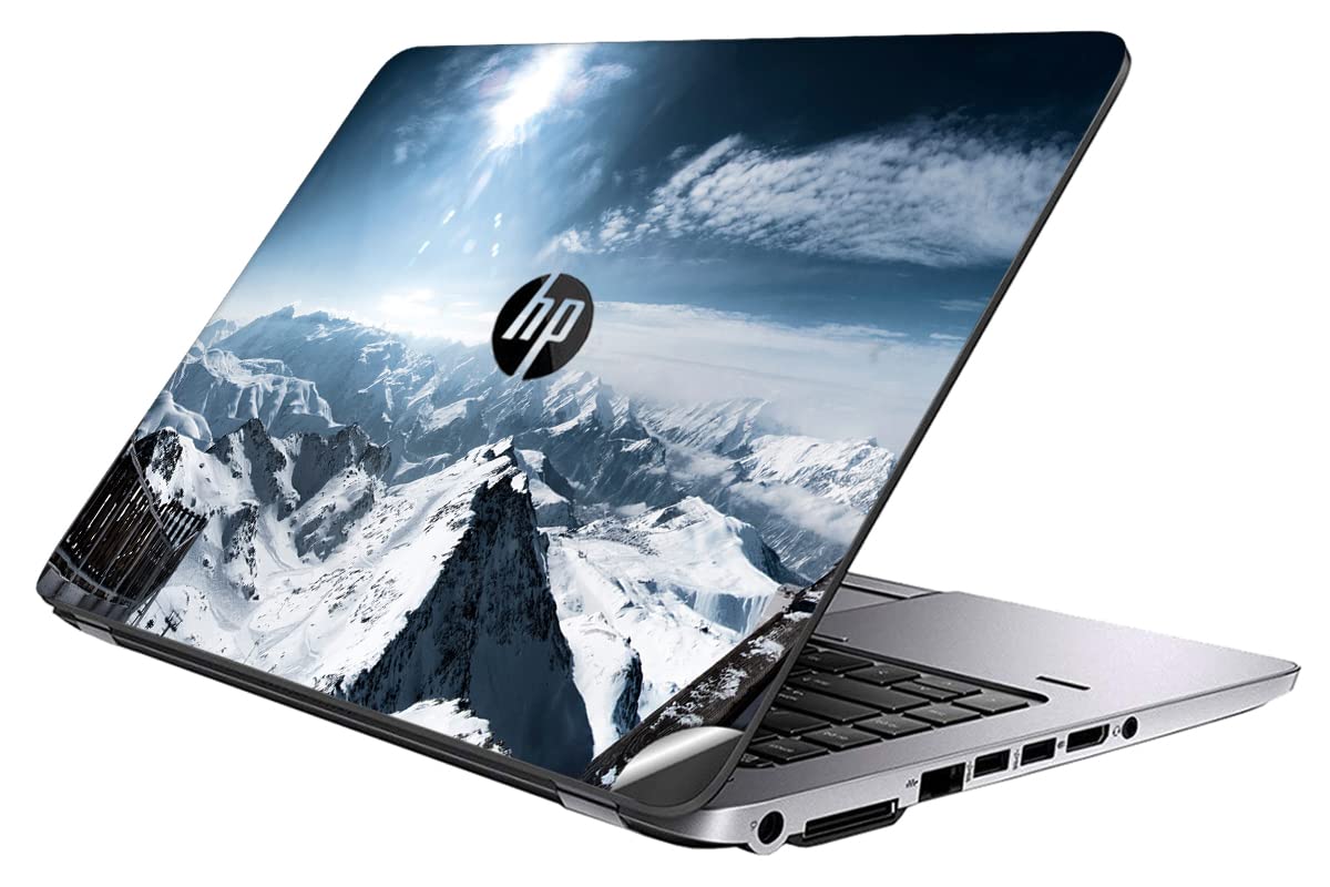 GADGETS WRAP Printed Vinyl Top Only Skin Sticker Decal for HP Elitebook 820 G1 Laptop - Mountain Sunrise