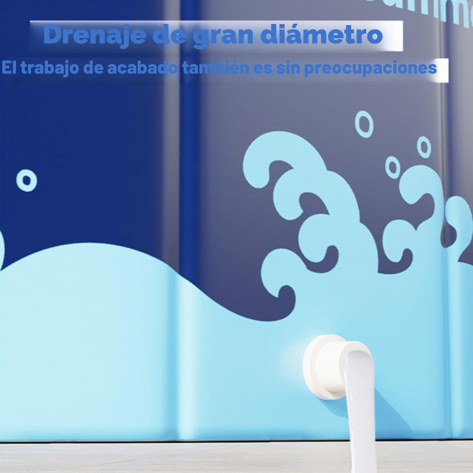 Piscina Plegable Sin Hinchado para Niños y Perros Grandes - PVC 5-Capas Ultra-Resistente, No Inflable/Sin Montaje, Fácil Limpiar y Almacenar para Jardín/Patio (Naranja, 90 * 48cm)