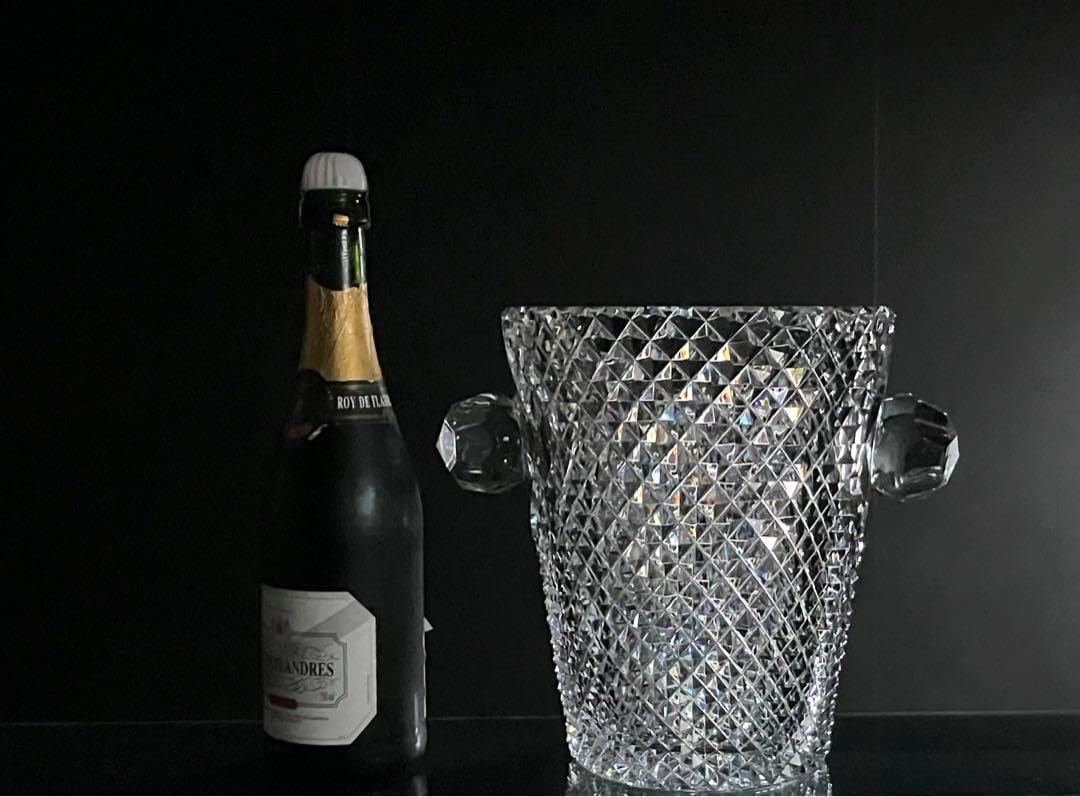 バカラ /※約3.6kg ディアマンビゾー　シャンパンクーラー・ワインクーラー 約3.6kg ホーム＆キッチン バカラ /約3.6kg ディアマンビゾー