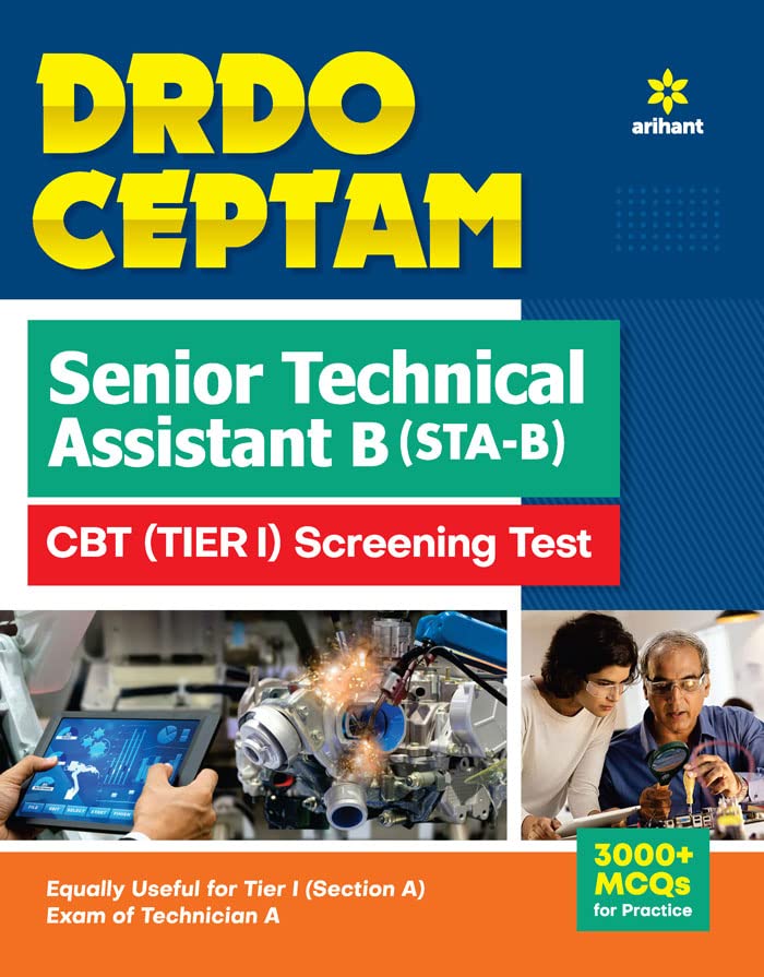 DRDO CEPTAM Senior Technical Assistant B STA-B CBT Tier 1 Screening Test (Old Edition)