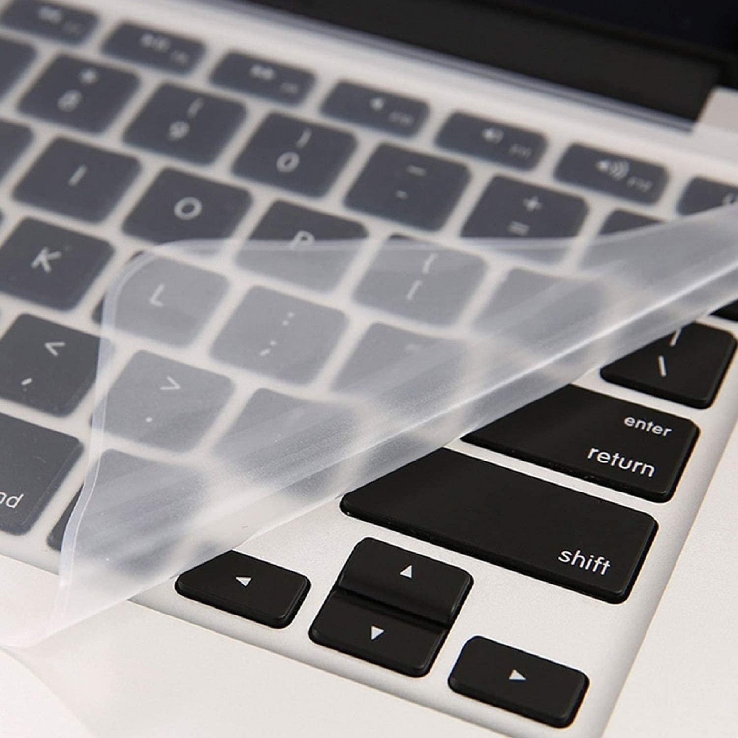 Silicone Keyboard Cover Protector for MacBook, Transparent, Waterproof-image-48