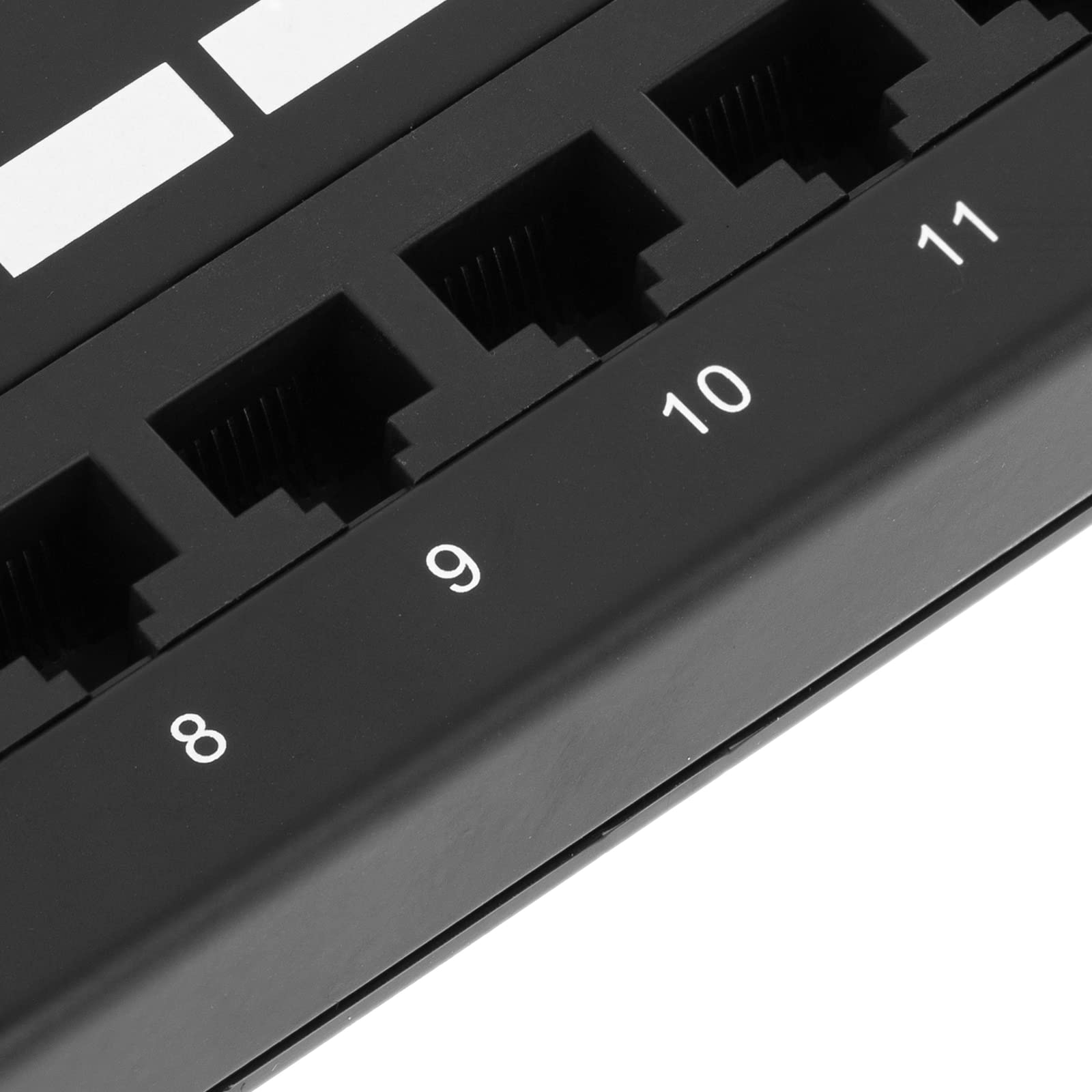 RackMatic - Patch panel 24 RJ45 Cat.6 UTP 1U nero