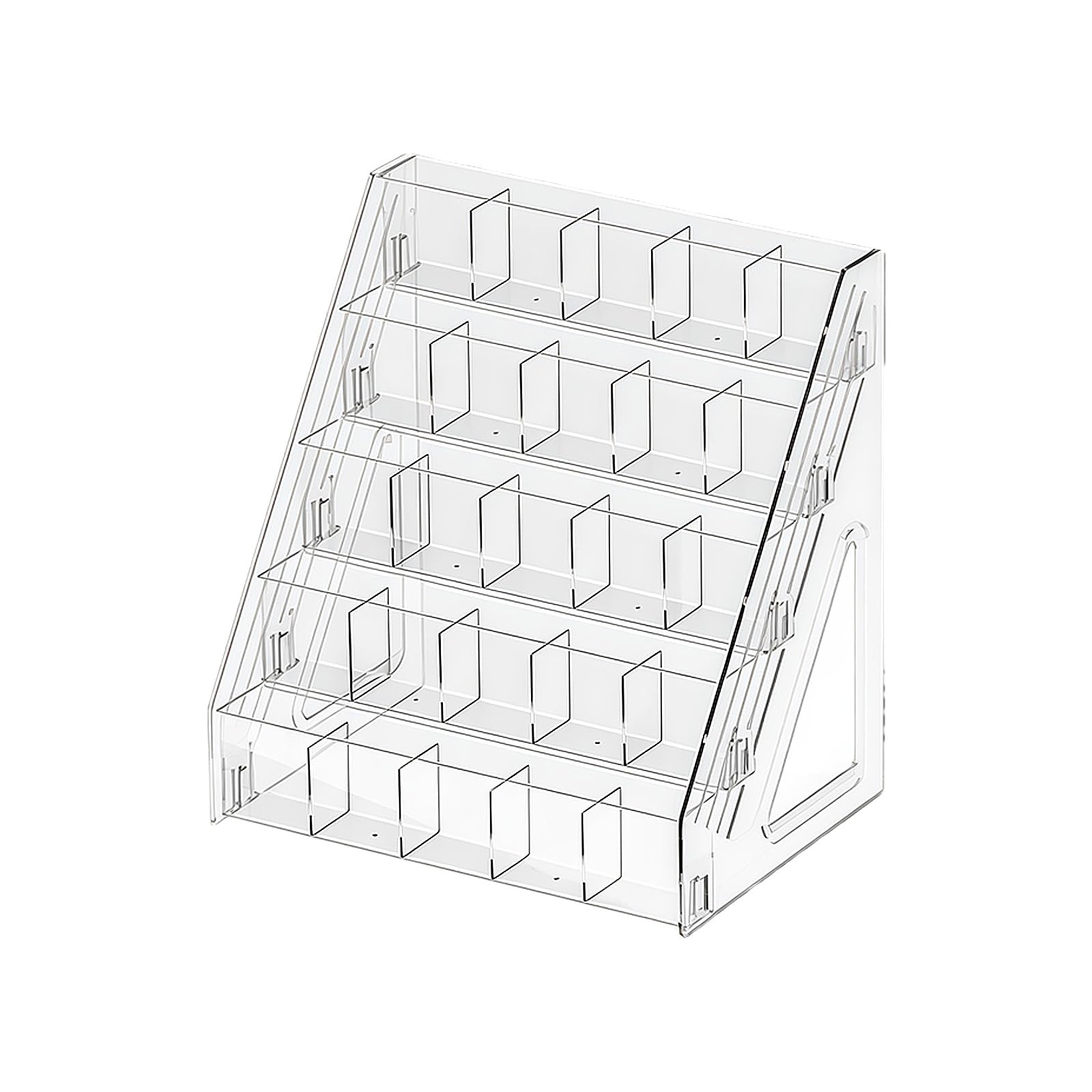 Laikoutd Multifunctional Art Marker Organiser Multi Compartments Acrylic Pen Storage Rack for Watercolor Markers Drawing Pencils Organiser