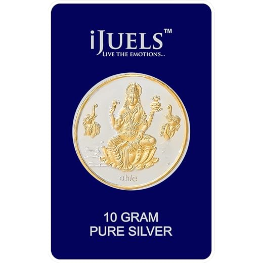 iJuels Silver Laxmiji Coin 10g