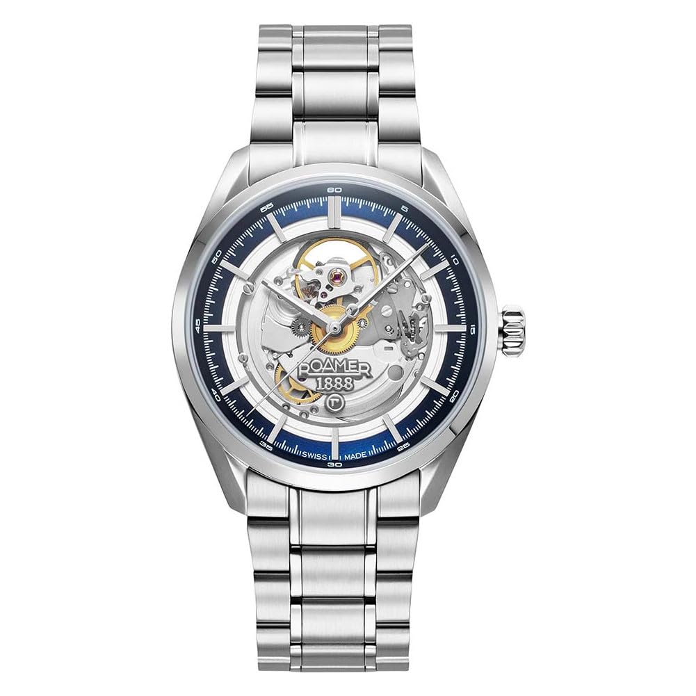 Roamer Herrenuhr 965985-41-45-20 – 41 45 20 Pro Auto, elegant 42 mm