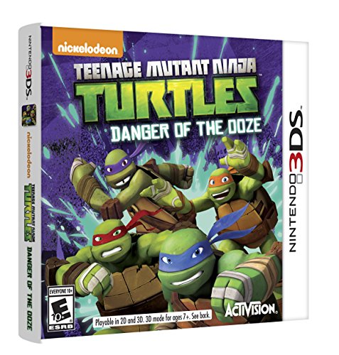 Teenage Mutant Ninja Turtles: Danger Of The Ooze - Nintendo 3Ds #TOP7
