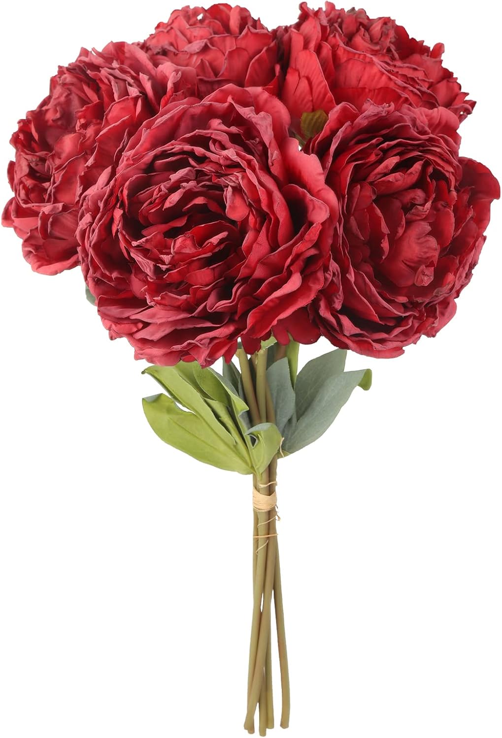 IPOPU Peonies Artificial Flowers Bulk, Vintage Dried