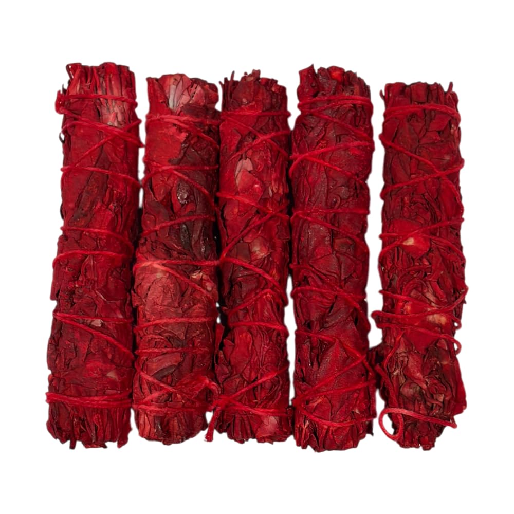 Slimline Smudge Stick, Dragon's Blood 4", Pack of 5