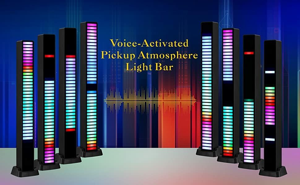 Image of ASTOUND RGB Music Sensing Light Bar 32 Bit Rhythm Light