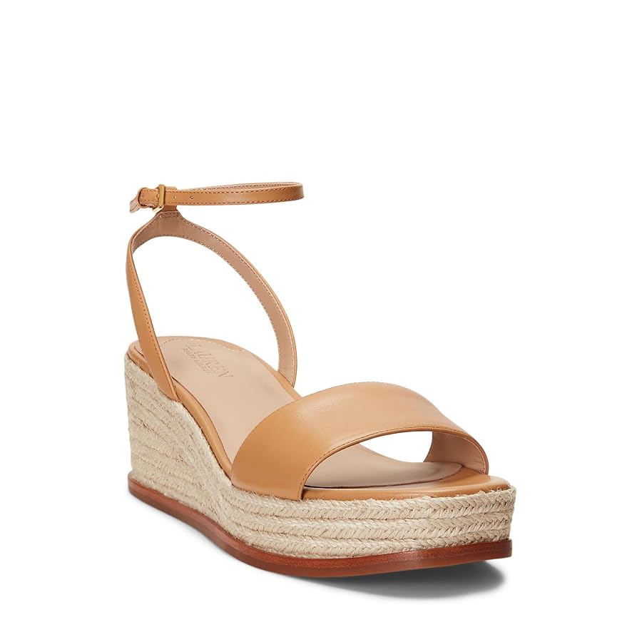 【Ralph Lauren】Leona Espadrille Wedge Sandals ◆国内発送◆ Amazon.com | Lauren Ralph Lauren Leona Suede Espadrille