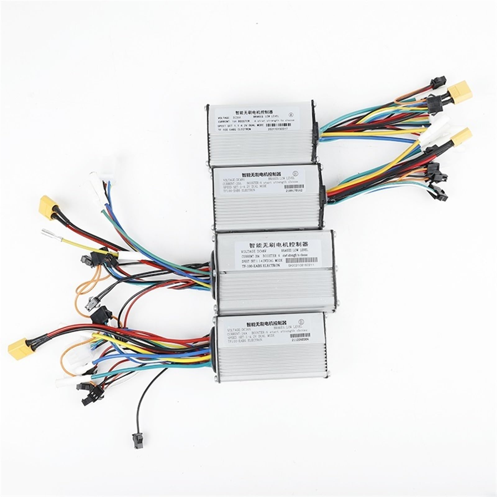 Panneau d'affichage de scooter de charge USB TF‑100, instrument de communication 5/6 broches 36 V 48 V, for Kugoo, contrôleur électrique M4 Présentoir de trottinettes électriques(36V controlle