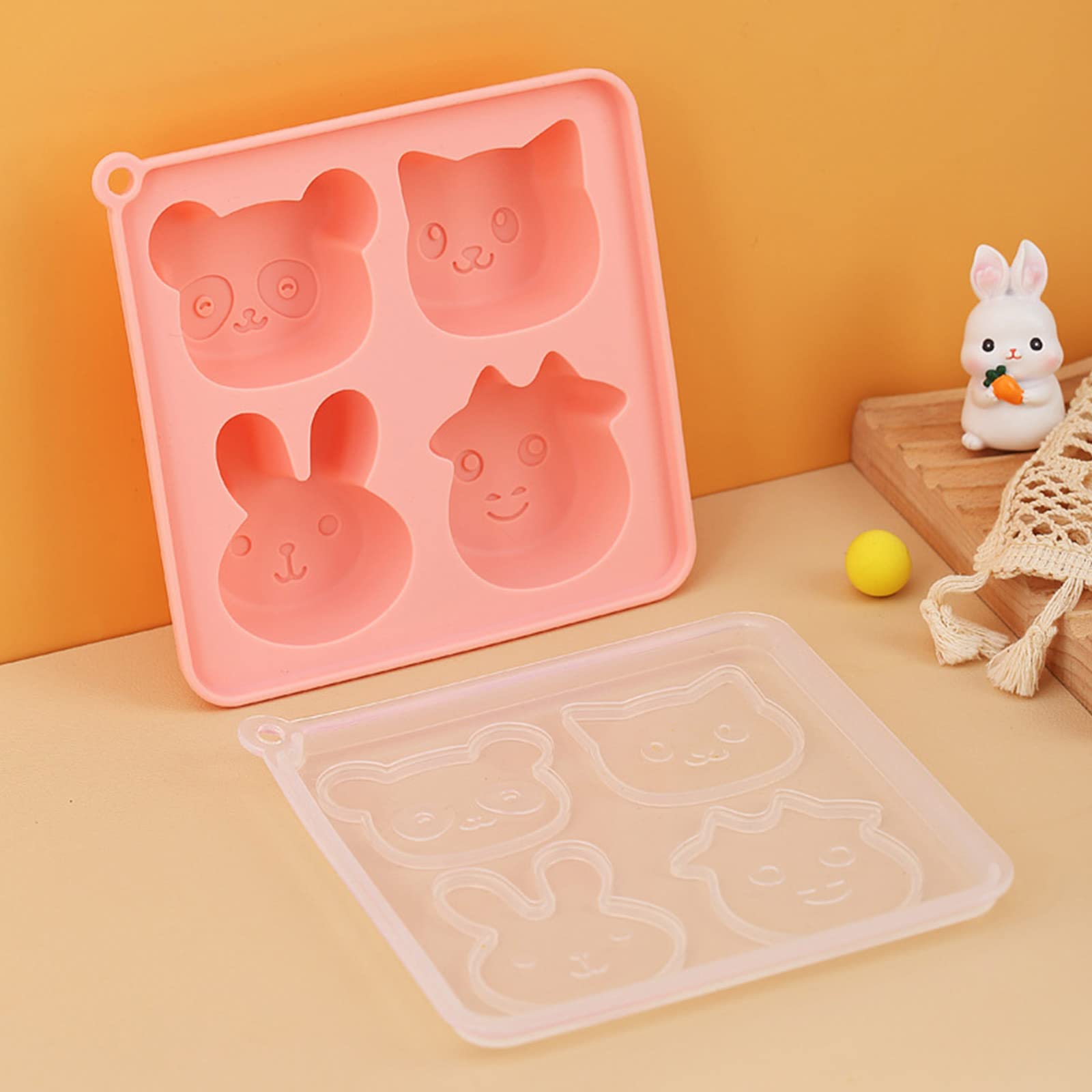 Stampi per ghiaccioli ， Stampi for dolci in silicone 16 stili, regali perfetti for gli amanti della pasticceria(E,D)