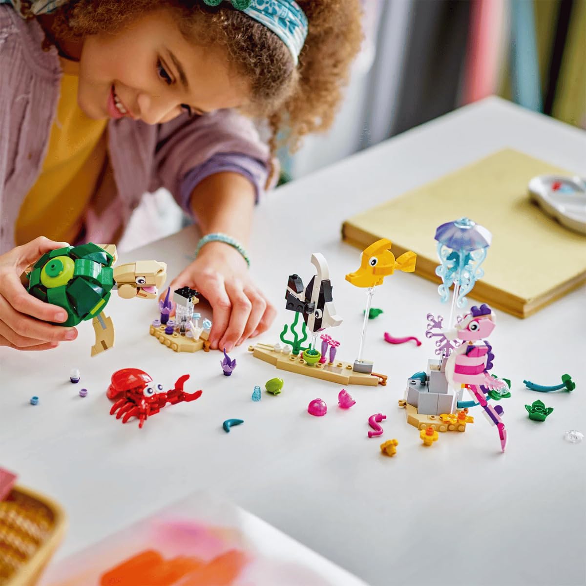 Amazon.com: LEGO 31158 Sea Animals 421 pcs : Toys & Games