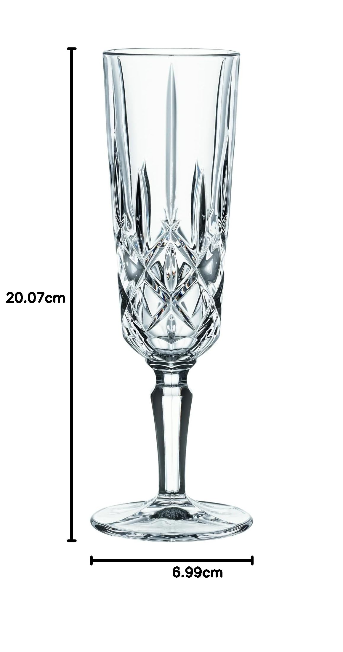 Nachtmann Noblesse Champagne Glasses - Set of 4 -8 Nachtmann Noblesse Champagne Glasses - Set of 4 -8