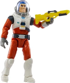 Disney Pixar Lightyear XL-15 Buzz Lightyear Figure, Authentic Action Figure 5 Inches Tall with 12 Posable Joints & Accessory, Gift 4 Years & Up