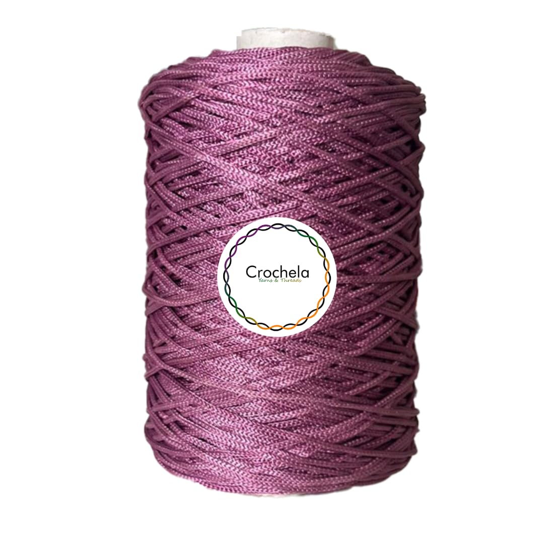Crochela 2 MM Nylon Macrame Cord/Thread/Dori (Purse Thread) (200 Grams | 150 Meters) for Jewellery Making, Bags, Bracelet and Many Other DIY Crafts (Mauve)-picture-18