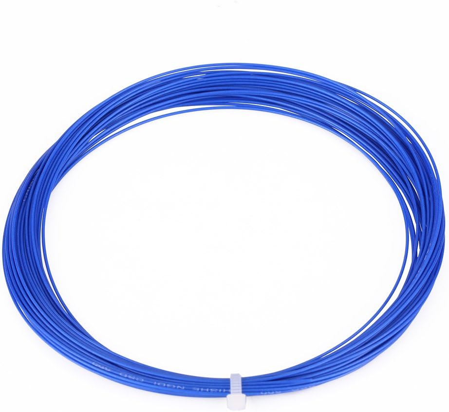 – Racquet String Line High Tension Nylon String Tennis Racket String 10m 6Colors(Blue)