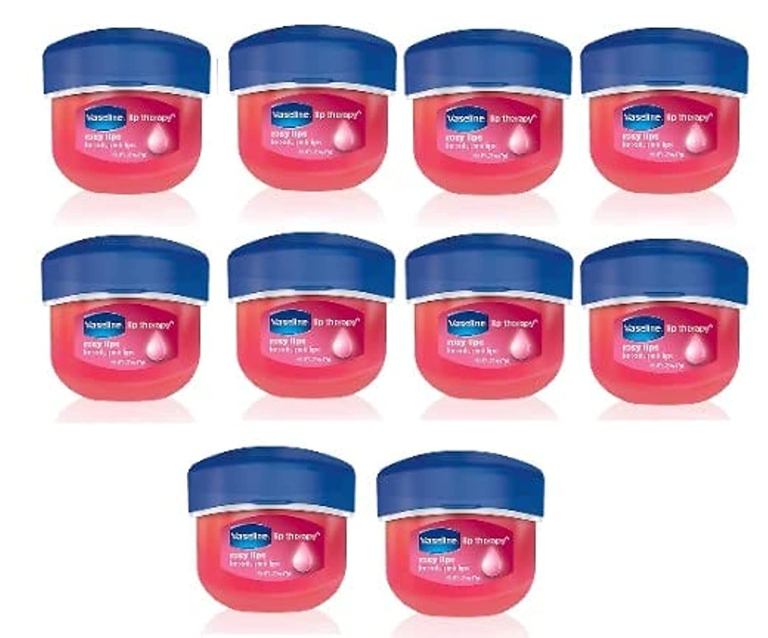 Lip Therapy Rosy Lip Balm 0.25oz (Pack of 10)
