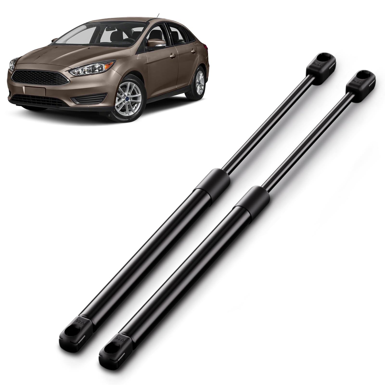 Arana Rear Tailgate Boot Gas Struts for 2004-2012 Ford Focus MK2 Hatchback Lift Supports Shocks System 132101 1502096 4M51A406A10AB (480MM 530N),2 pcs