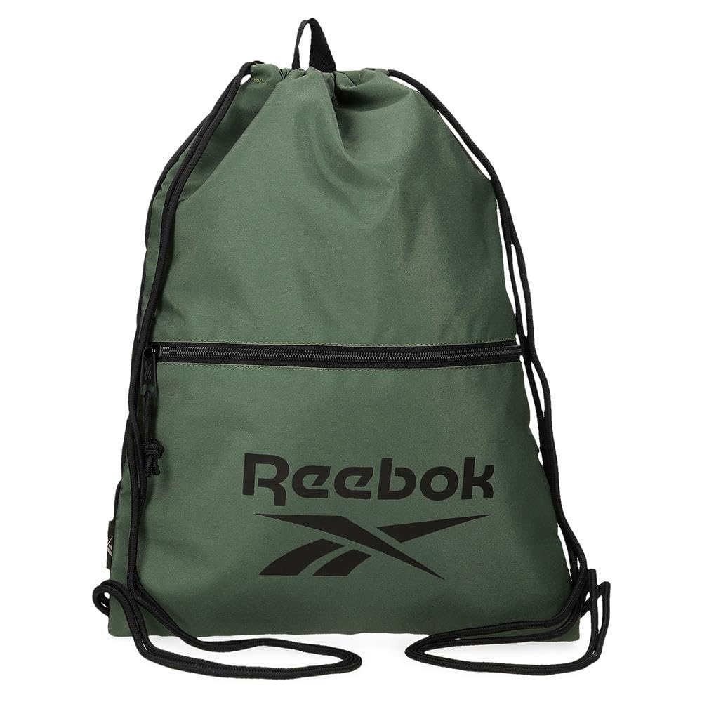 Reebok - Darwin Drawstring Bag, Green, 35 x 46 cm, Polyester, by Joumma Bags