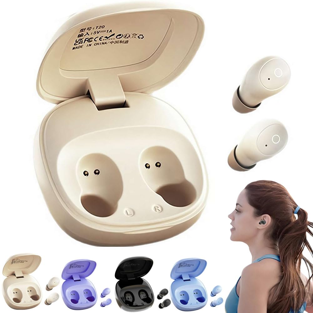 2PCS Invisible Earbuds - Ear Buds Invisible Mini Earbuds Wireless Bluetooth 2026 New Tiny Discreet Hidden Earbud Smallest