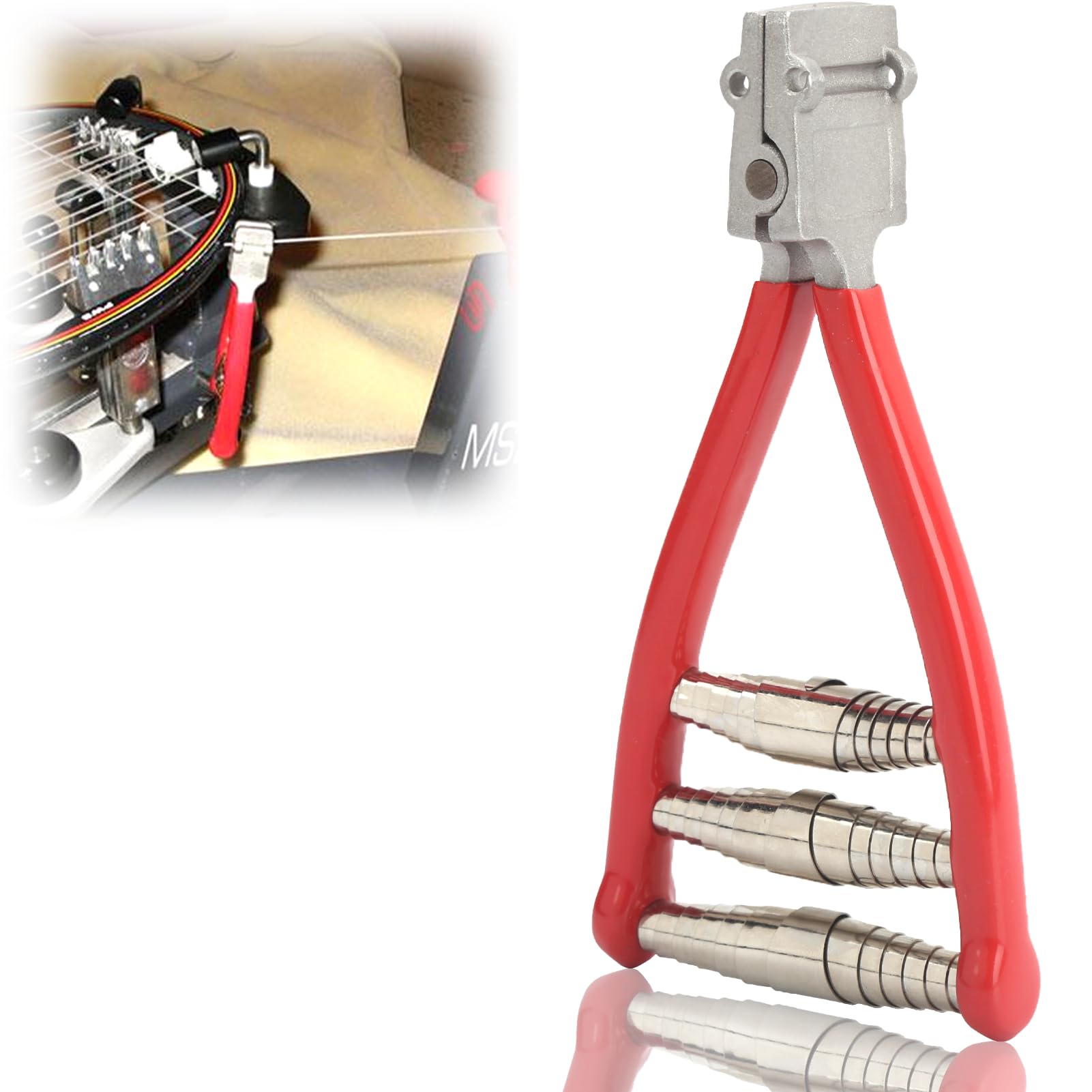 Pince à Corder à 3 Ressorts Racquet Stringer clamp pour Raquette de Tennis