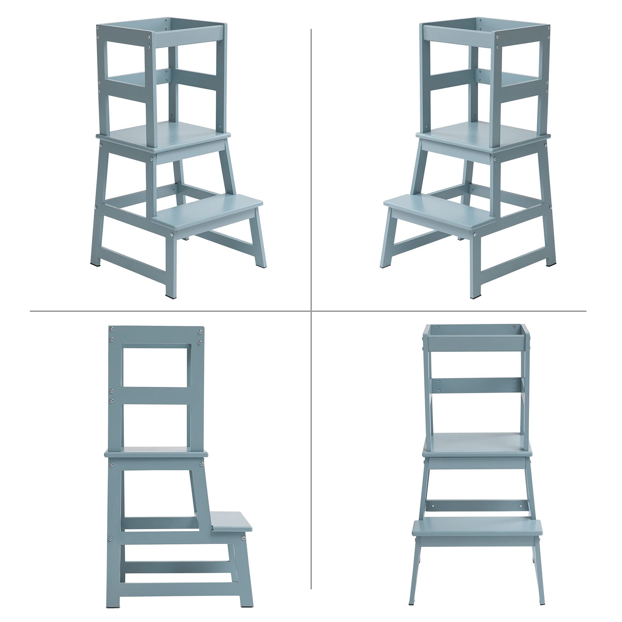 Kitchen Step Stool for Toddlers,Kids Montessori Learning Stool,Baby