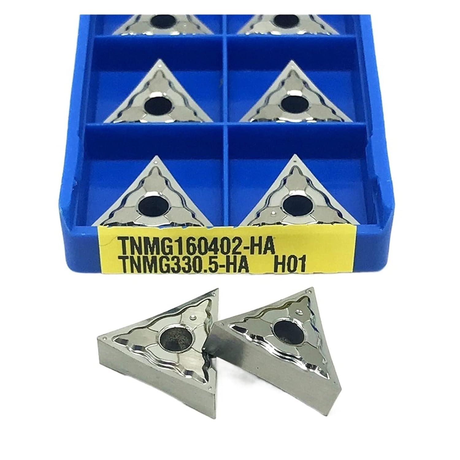 Indexable Carbide Lathe Tool TNMG160402 HA H01 External Turning Tool Carbide Insert Aluminum Copper Lathe Tools(TNMG160402 HA H01)