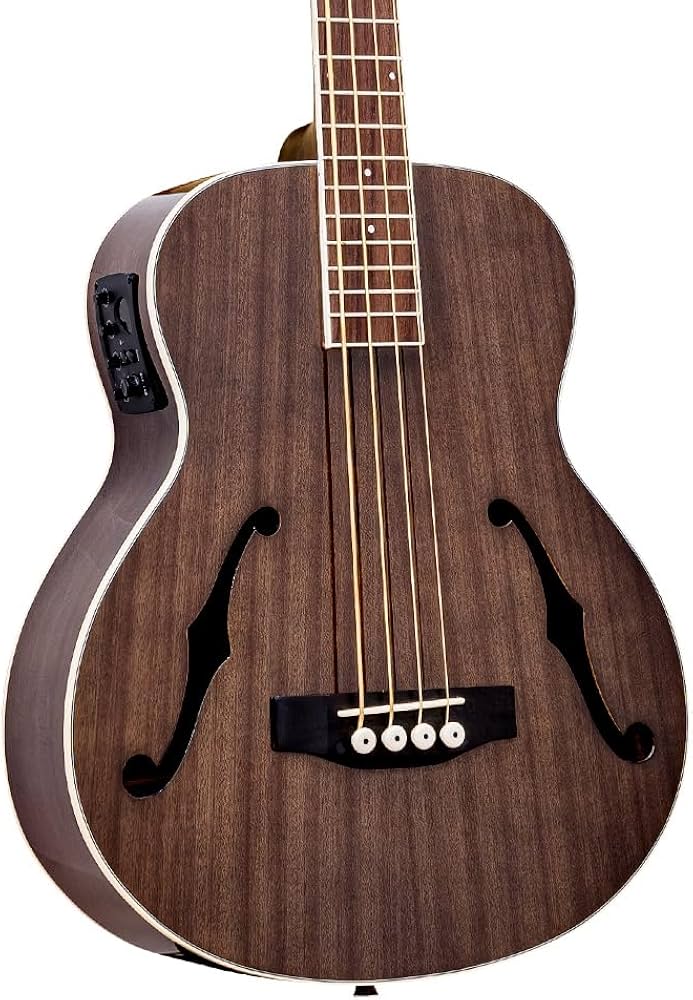 エルクELK ベースギター Amazon | ELK Baby Bass See Through Black | アコースティック