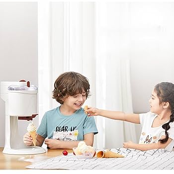 Amazon.co.jp: ホームDIYソフトクリームメーカー、20ワット