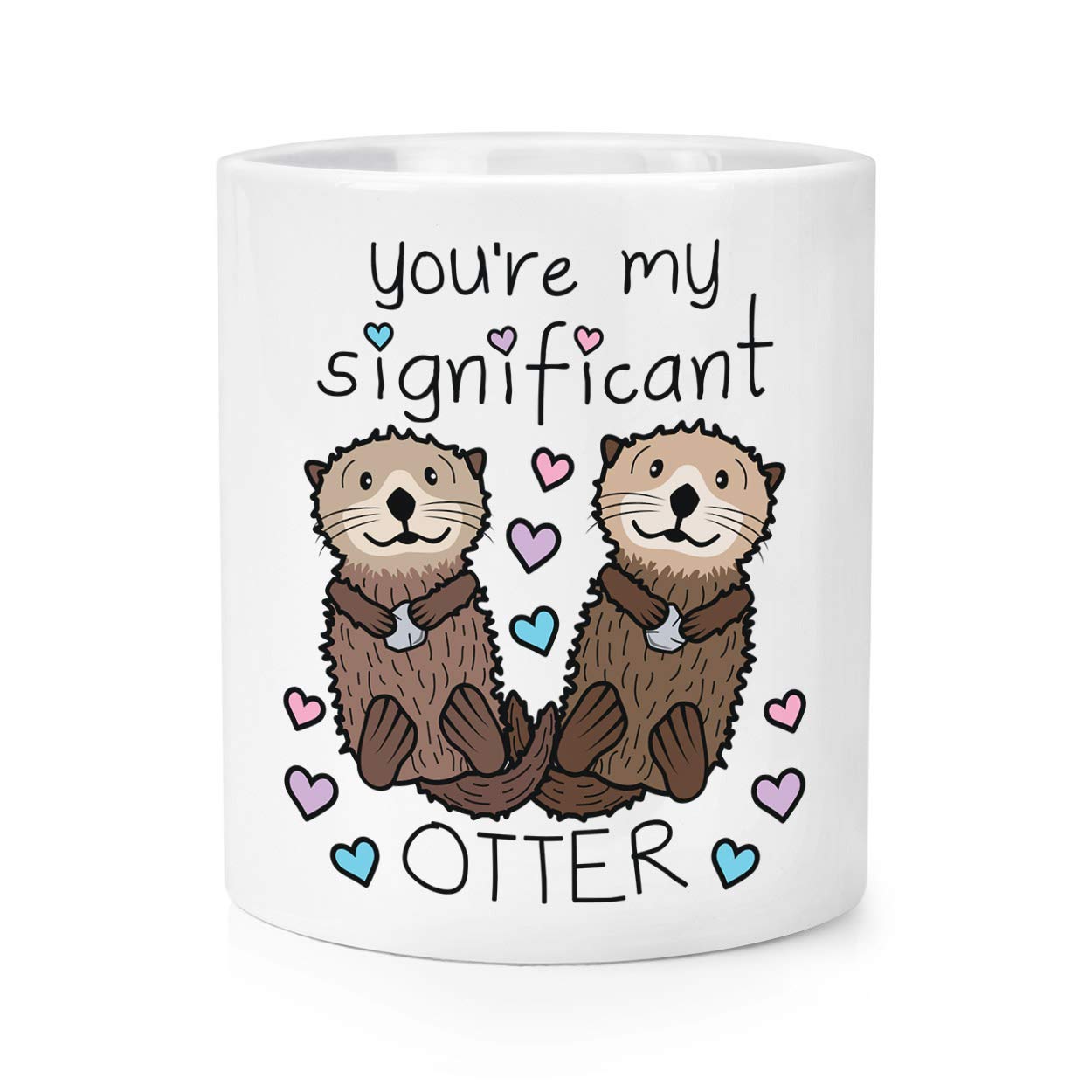 You're My Significant Otter Makeup Brush Pencil Pot