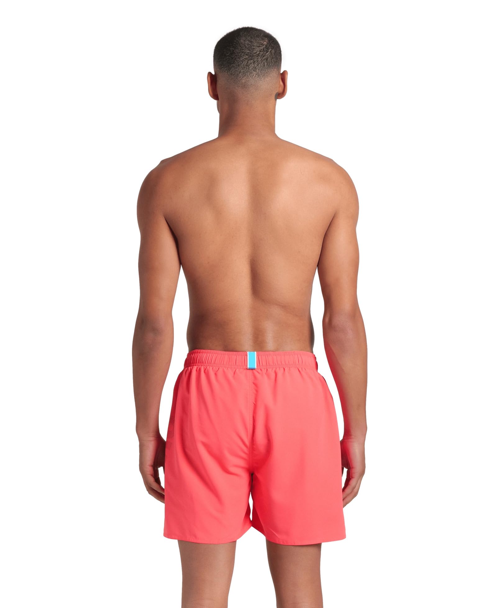 Arena Męskie bokserki z logo Basic R Beach Short, Calypso Koralowo-ciemnofioletowy, S