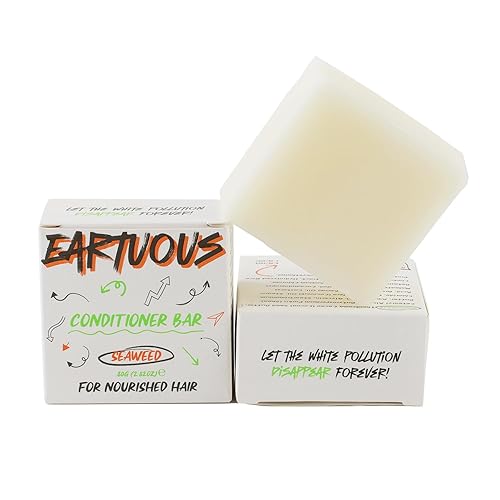 Sea Weed Barra Acondicionadora Sólida para todo tipo de cabello, fórmula calmante reduce la irritación e hidrata el cuero cabelludo. Trae una nueva