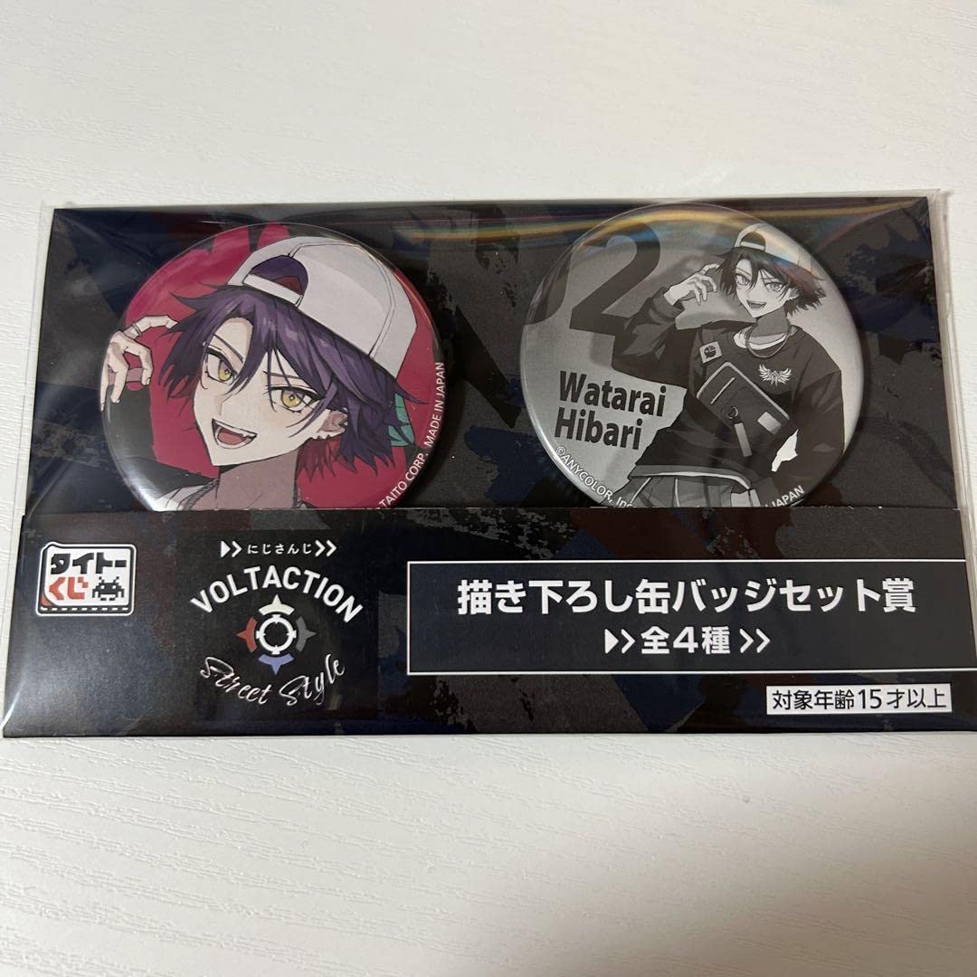 渡会雲雀 タイトーくじ 缶バッジ 13点セット 渡会雲雀 タイトーくじ 缶バッジ フェイスタオル - メルカリ