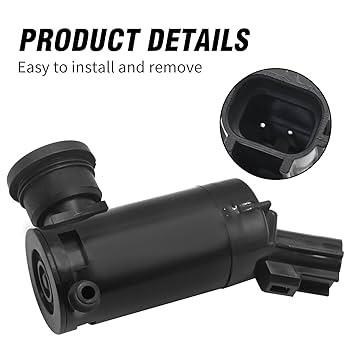 Amazon.com: MDEOOSKY 1Pc Windshield Washer Pump, Replacement