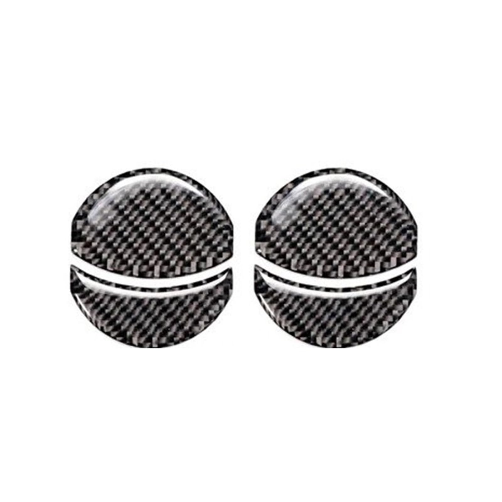 Car Interior Mouldings for Subaru BRZ for Toyota GR86 2013-2020 Interior Tuning Carbon Fiber Dashboard Panel Air Vent Outlet Trim Stickers(Part A Black)